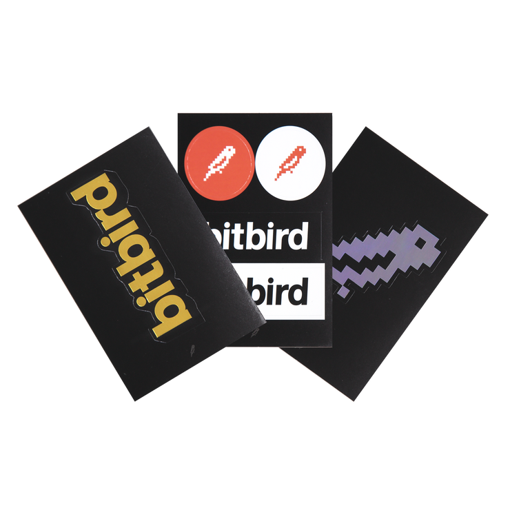 bitbird sticker pack - bitbird shop 🕊️