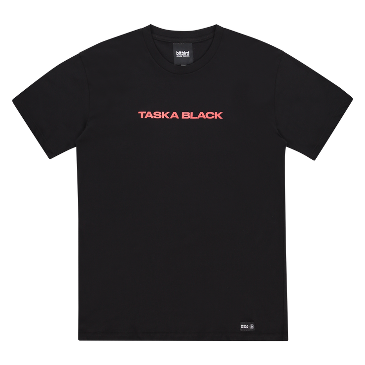 TASKA BLACK Logo Tee 2.0 - bitbird shop 🕊️